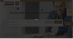 Desktop Screenshot of partnerhandwerker.de